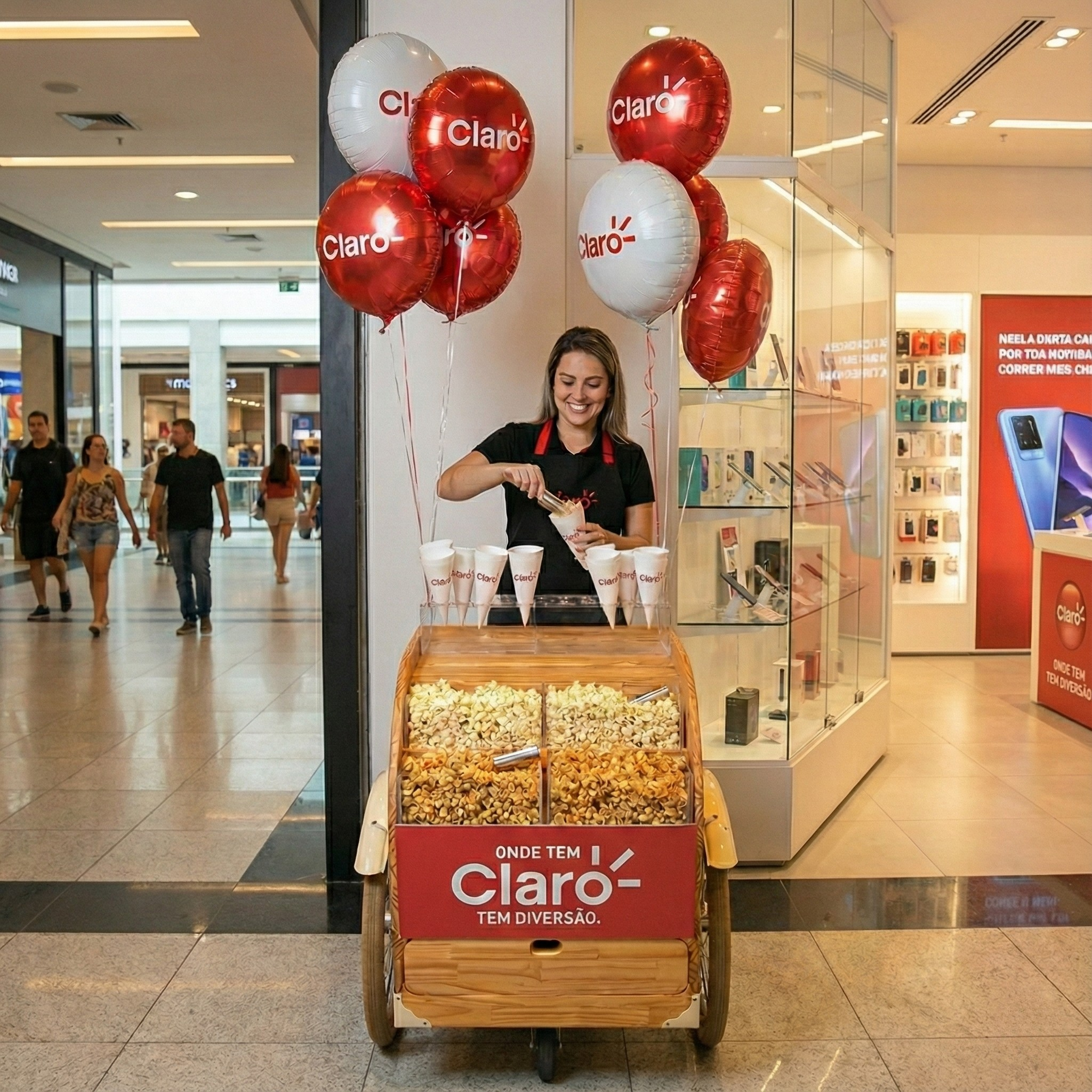 Ação Claro Shopping