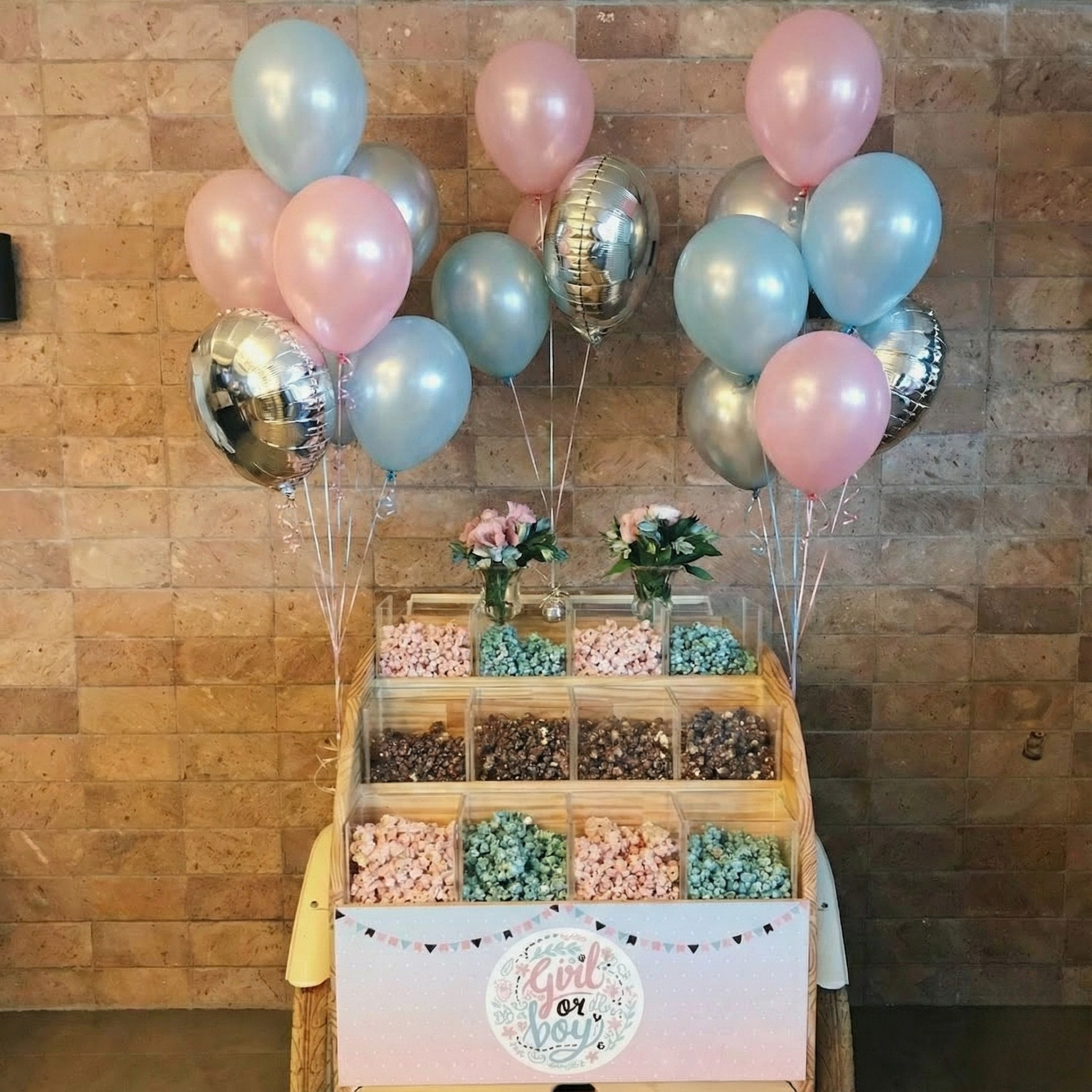 Pipoca em Chá Revelação